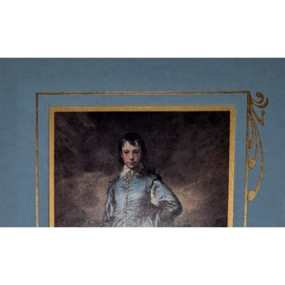 Custom Framed Blue Boy Art Print By Appleford 14" x 11" - Picture 7 of 12